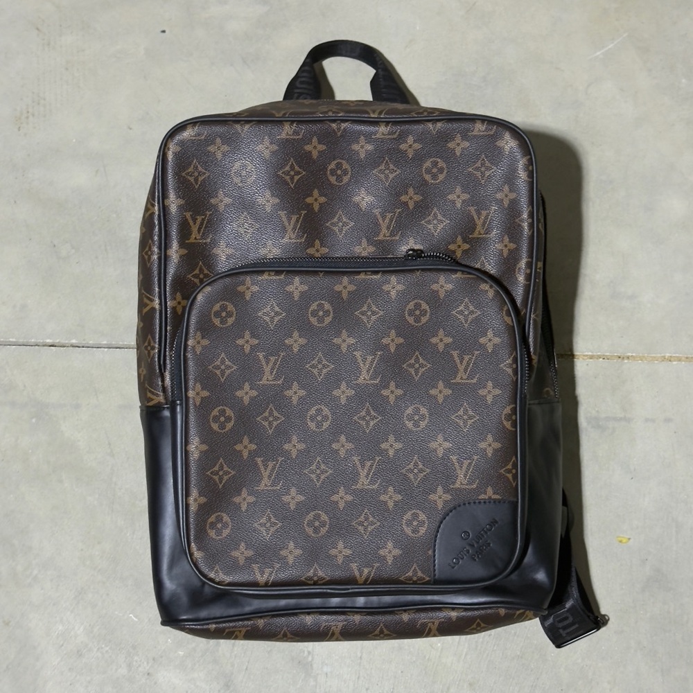 Louis Vuitton Dark Brown Monogram Backpack